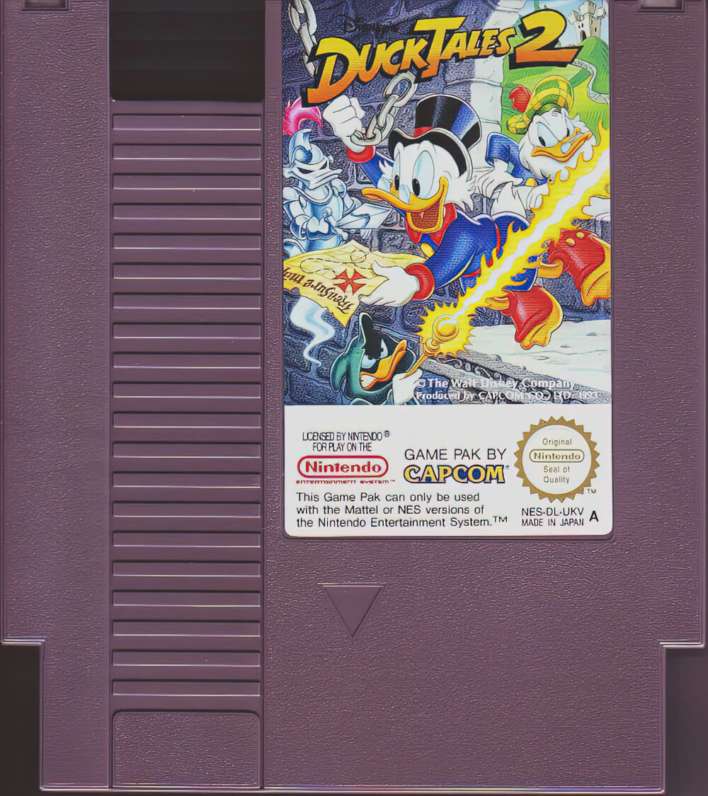 Лицензионный картридж DuckTales 2 для NES